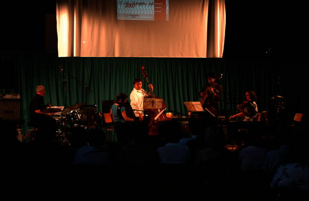 MUSICISTI ARTIGIANI :: Luisa Beffa, fisarmonica; Lorenza Vaccaro, violino; Andrea Menafra, chitarra; Domenico Ceresa, contrabbasso; Marco Castiglioni, percussioni